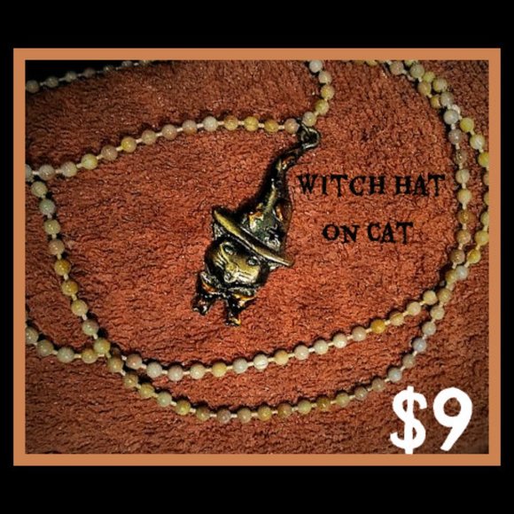 Witch Hat on Scary Cat - Picture 4 of 8
